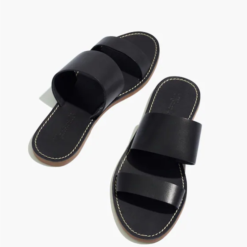 Madewell The Boardwalk Double-Strap Slide Sandal